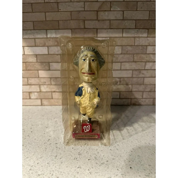 George Washington RACING PRESIDENT Bobblehead‎ (g7) - Picture 6 of 6